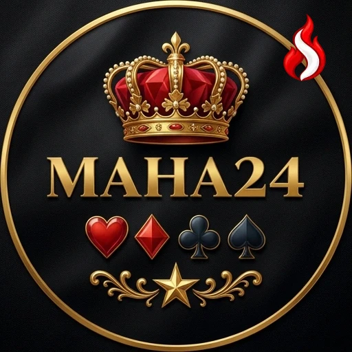 Logo resmi maha24 untuk kasino online